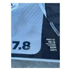 DUOTONE Warp Foil 2021 7.8m² Occasion -Duotone Soldes Boutique duotone warp foil 78m occasion 2